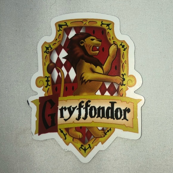 5 pc Gryffindor Harry Potter stickers - Picture 3 of 7